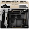 Muslogy Center Console Organizer Fits for 2014-2019 Chevy Silverado/GMC Sierra