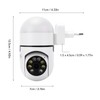 Wireless Camera Night Vision 360° 2MP LED Security Camera for