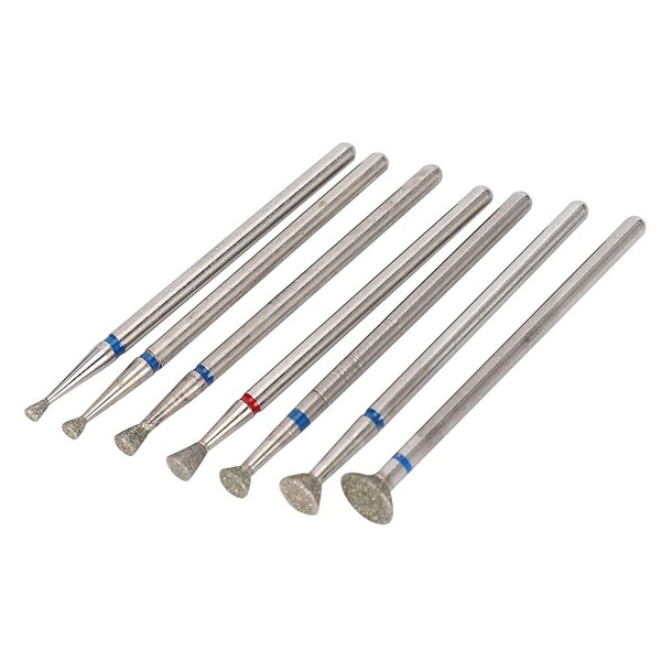 Nail Drill Bits Set, 7PCS Professional Nail Drill Bits for