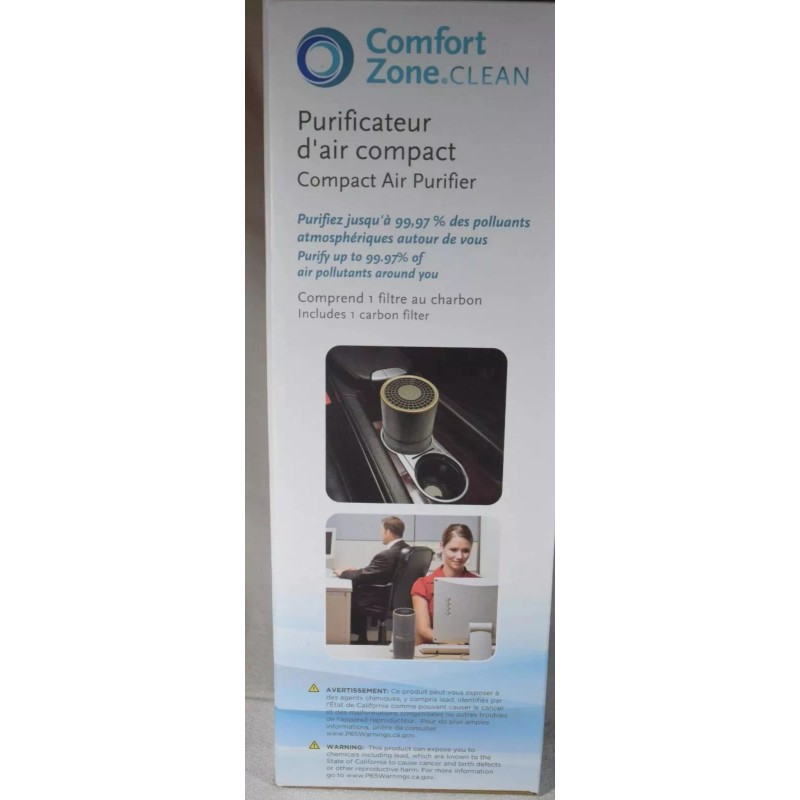 comfort zone NEW IN BOX COMFORT ZONE CLEAN MINI AIR