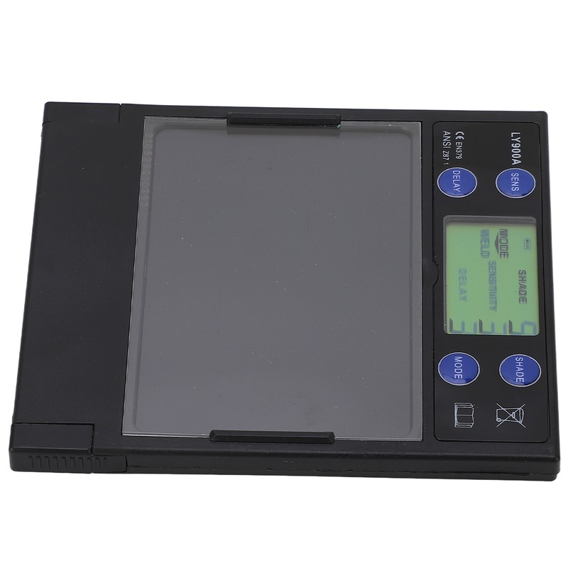 Solar Welding Lens Shade Automatic Darkening Digital Display Welder Helmet