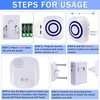 Motion Sensor Alarm,Wireless Driveway Alarm Indoor Home Security Business Detector