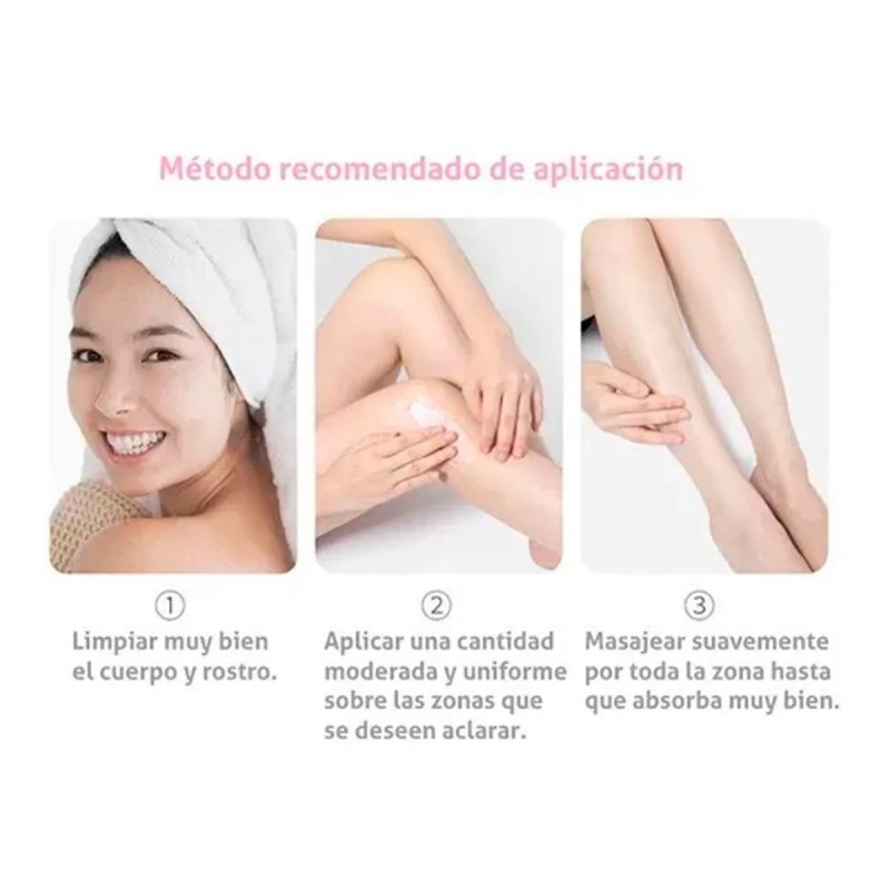 Mafab Jabón Aichun Blanqueador Axilas Rodilla Zonas Íntimas Leche