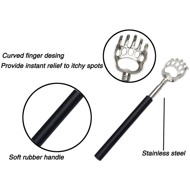 Portable Scalp Head Massager Kit,Scalp Head Scratcher with 12 Fingers