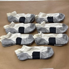 WANDER Men's Athletic Running Socks 7 Pairs Thick Cushion Ankle Socks SZ-L