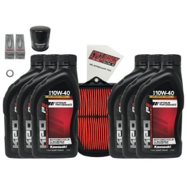 Cyclemax Standard Tune Up Kit with Spark Plugs compatible with Kawasaki 2009-2023 Vulcan 1700 Voyager