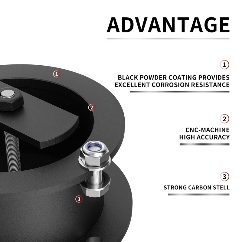 3" Front Leveling Lift Kit for 2014-2023 ram 2500 4WD,