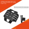 Motorcycle Ignition Coil Guard Protective Cover Aluminum Alloy Modified Accessories