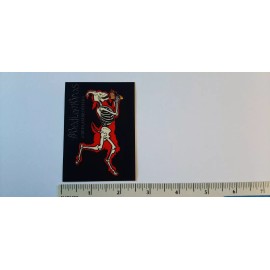 Bedlambros SKELETON Sticker Car Window Decal West Coast Skate Surf Snow So Cal