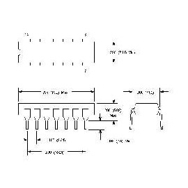 NTE Electronics NTE834 Integrated Circuit Low Power Low Offset Voltage Comparator, 14-Lead DIP Package, 18V/36V Supply Voltage by NTE Electronics