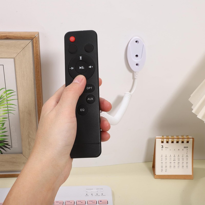 Garneck Remote Control Retractable Remote Control Holder Cable