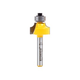 Yonico 13962q 3/16-Inch Radius Round Over Edge Forming Router Bit 1/4-Inch Shank