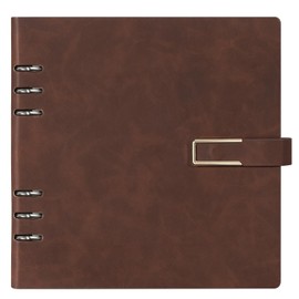 Lightwish Square Watercolour Paper Sketchbook, 100% Cotton, 300 g/m²/140 lb, Acid-free Hot Press Watercolour Paper Diary for Artists, Adults, 20 Sheets of Paper 23 x 23 cm, Green