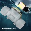 Tissting DC 12 V 3/4 Inch Electric Solenoid Valve, Electromagnetic