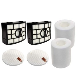 For Shark Filter NV755 UV795 Filter Vacuum Filter Compatible Rotator Powered Lift-Away XL Capacity NV755 UV795,Replace Parts XFF750 & XHF750