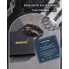 MANVEN Mens Bracelets Gifts for Him Husband Gifts Boyfriend Gift