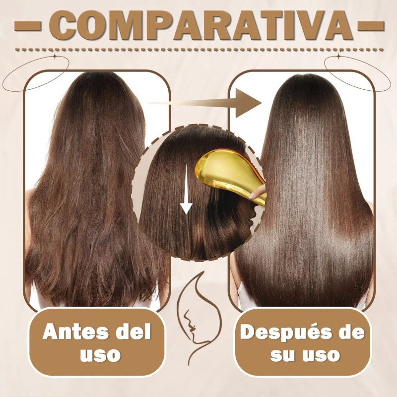 10pcs Cepillo Para Extensiones Cabello Peine Para Cabello