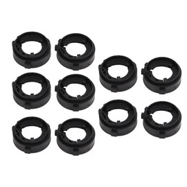 10Pcs Headlight Bulb Base Easy Installation Corrosion Resistant Sturdy Durable Headlight Base Adapter