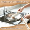 Soap Dispensing Dish Brush, Washing Up Brushes for Kitchen, Scrubbing