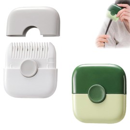 hinbkenla hinbkenla 2 Pcs 2 in 1 Split Ends Hair Trimmer,Razor Combs for Hair Cutting Women,Dead Ends Hair Trimmer,Split Ends Trimmer,Split End Trimmer for Hair Cutting Women(White,Green)