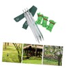 Sosoport 9pcs Heavy Duty Steel Tree Support Kit Tree Straps