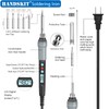 Solder Iron Kit,HANDSKIT Soldeirng Iron Kit Temperature Adjustable Electronic Welding