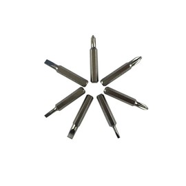 Mini screwdriver set 1x/2x/3x 8 in 1 precision tool bit set mini repair tool kit for computers, watches, radios, Apple mobile phones and other small devices.