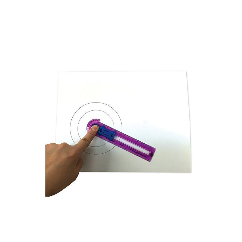 EAI Education Slide N' Measure Compass: Assorted Colors - Set