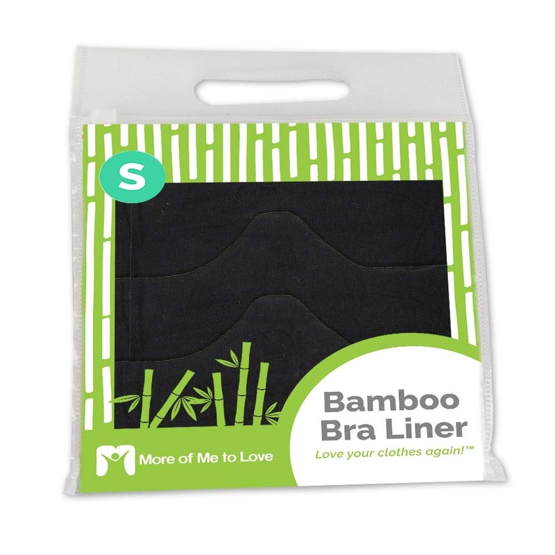 More of Me to Love Bamboo Bra Liner 3-Pack Small