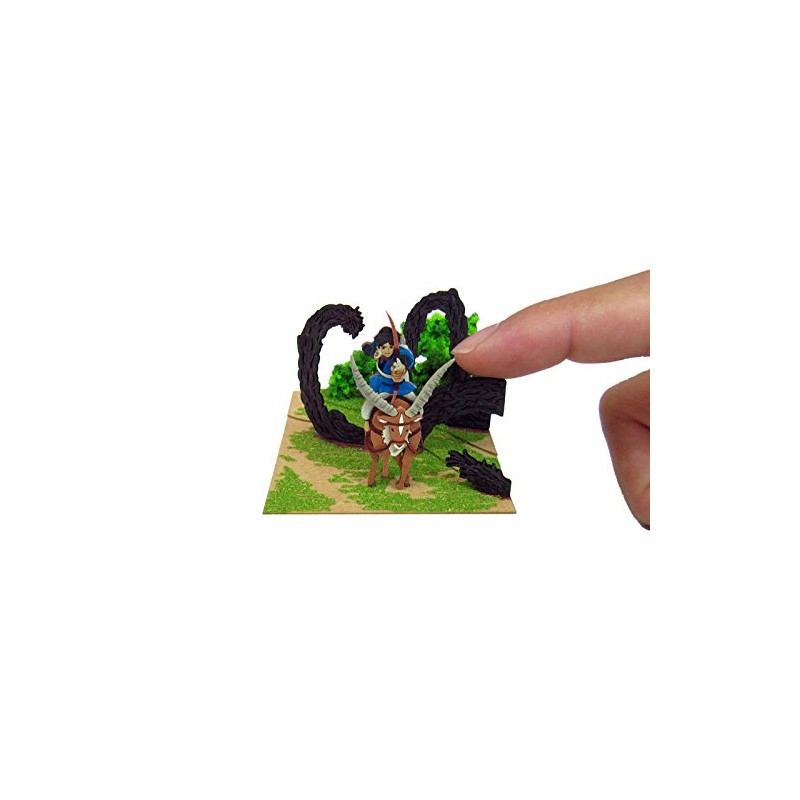 Sankei Studio Ghibli mini Princess Mononoke Ashitaka and Tatari God