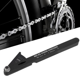 Yosoo Health Gear Indicador de Desgaste de Cadena de Bicicleta para Todas Las Cadenas de Bicicleta, Comprobador de Cadena de Aluminio, Detección de Estiramiento, Desgaste, Longitud y ángulo de la
