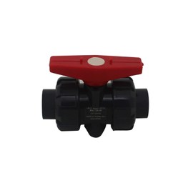 Double Union PVC Ball Valve 20 25 32 40 50 63 75 90 110mm Shut Off Valve Swimming Pool Ball Valve Plastic PVC Pipe Valve (Internal Diameter 32mm)