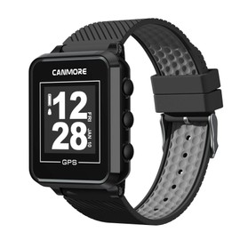 CANMORE TW353 Golf GPS Watch for Men and Women, High Contrast LCD Display, Free Update Over 41,000 Preloaded Courses Worldwide, Lightweight Essential Golf Accessory for Golfers, Black/Gray
