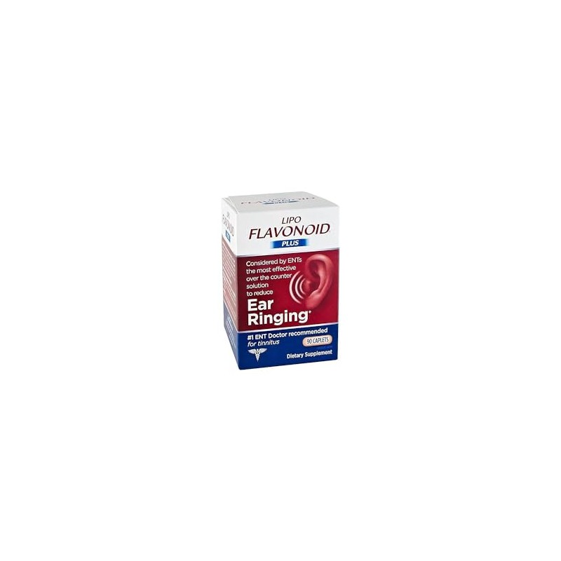 Lipo Flavonoid Plus Inner Ear Health Caplets, 90 Count