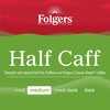 Folgers Half Caff Coffee, Medium Roast, Keurig K-Cup Pods, 10