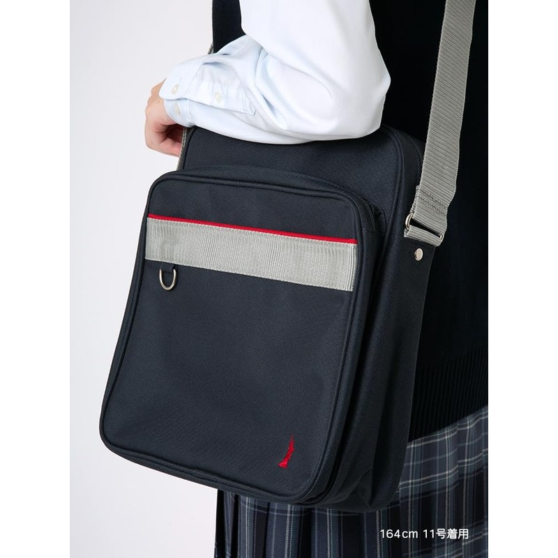 East Boy 209079 Shoulder Bag, Navy × red (580) 3,