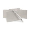 Aba Group Pack of 100 Professional Flaming Half Moon Nail