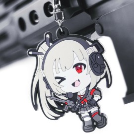 Ktactical Charm Mount Kit Tactical Keychain Gun Rail Accessory Ktactical Anime Girl Charm