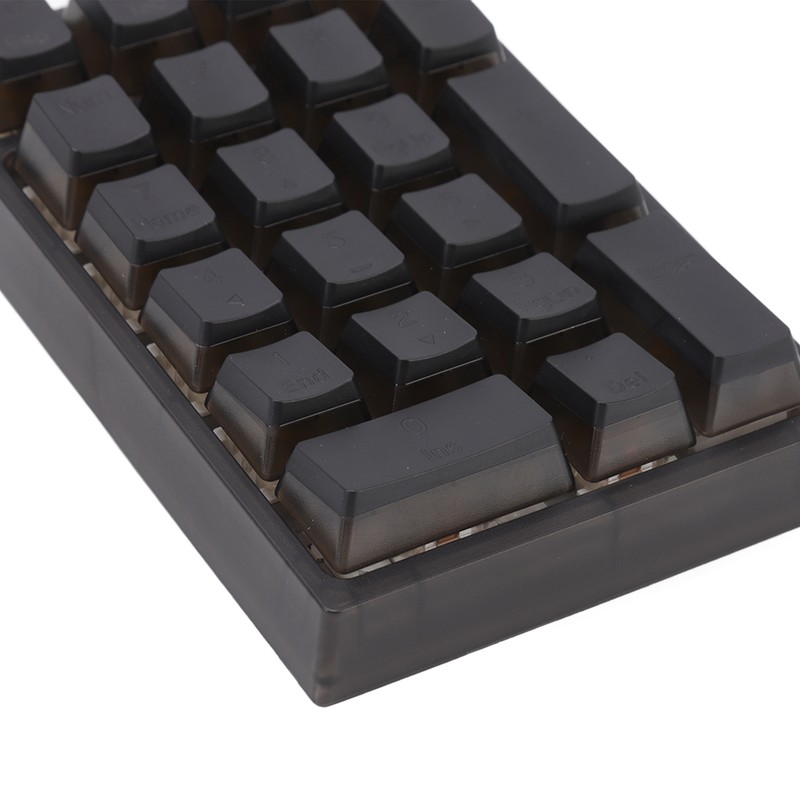 21 Key Numeric Keypad RGB Backlit Ergonomic Small Mechanical Numpad