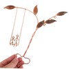 ORFOFE Unique Metal Wall Sculpture Heart Swing Art for Mother's
