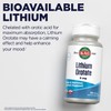 KAL Lithium Orotate 5 milligrams | Low Serving Of Chelated