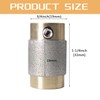 BeQell 3/4 Inch Brass Core Stained Glass Grinder Bits -