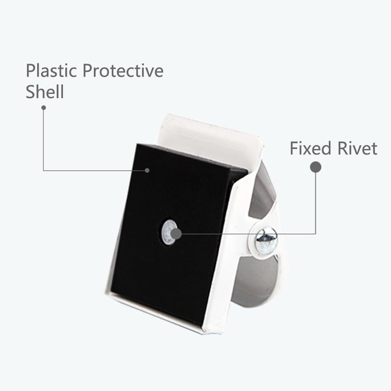 Magnetic Clips, 8 Pieces Whiteboard Fridge Magnet Clips for Home,