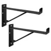 Heavy Duty Shelf Brackets 16 inch, Industrial Wall Brackets with