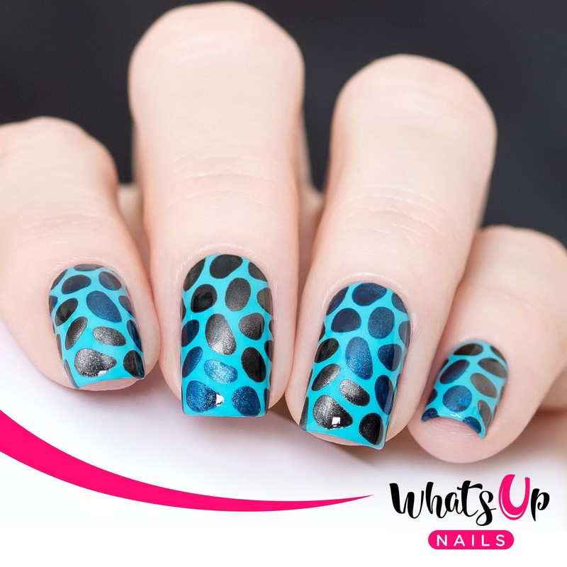 Whats Up Nails - Stones Vinyl Stencils for Nail Art