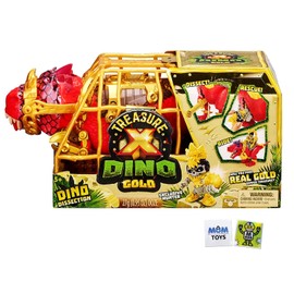 Gold Dinosaur Dissection Rare Treasure X Dino Gold Dinosaur Dissection - T-Rex Dino Unboxing toy