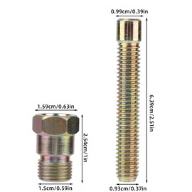 Top Dead Center Tool, Top Dead Center Locator Screw in 14mm Spark Plug Hole for Piston Stop Tool