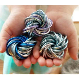 Mobii Custom Color Mix, Medium: Fidget Ball Stress Mobius Toy Restless Hand Office, School, Anxiety