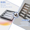 Cast Iron Drain Grate, 9 * 9in Outdoor Drain Cover,
