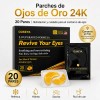 Mascarillas Ojos Oro 24k Hidratantes Ojeras 20 Pares
